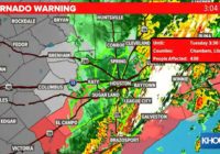 Tornado Warning issued for Chambers and Liberty counties until 3:30 p.m.