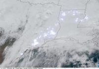 NOAA shares satellite images of severe weather in Houston