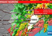 Tornado Emergency issued issued, spotted on the ground in SE Harris County