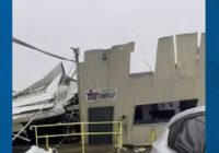 Restroom the only thing still standing after Pasandena gym destroyed in tornado