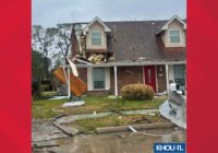 Here's the track a tornado took through the Houston area