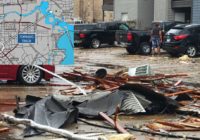 Here's the path a tornado took through the Houston area