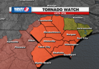 Tornado Watch issued for Cape Fear through afternoon