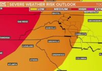 Tornado Watch issued ahead of Friday evening storms