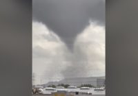 Rare tornado near Los Angeles damages buildings, injures 1