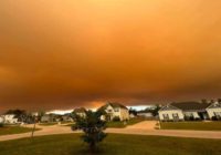Eerie orange haze creeps over coastal NC neighborhoods as wildfire engulfs 35,000 acres