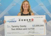 Iowa couple wins $2 million Powerball after losing home in tornado