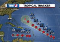 Tropical Storm Cindy forms, joining Bret as first simultaneous June tropical systems since 1968