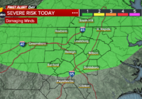 Tornado warning in effect for Sampson County until 1:15 p.m.