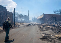 Flash drought, invasive grasses, winds, hurricane and climate change fuel Maui's devastating fires