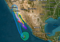 Hurricane Hilary grows off Mexico and could reach California as a very rare tropical storm