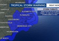 Latest Tropical Storm Ophelia: NC state of emergency; flood watches, warnings in effect