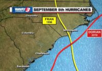 Cape Fear marks 27 years since Hurricane Fran, 4 years since Hurricane Dorian