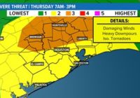 Gov. Abbott says state emergency response resources will be ready to handle severe weather issues Thursday