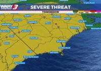 Another threat of severe weather arrives Friday afternoon, lasting through late evening