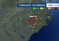 13 years ago today: 30 tornadoes ripped through NC, killing 24