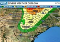 Severe storms entering San Antonio area, bringing risk of hail and damaging winds