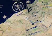 Before and after: See Dubai flooding from space