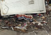 Confirmed tornado rips apart Firestone building in Katy area