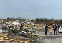 Residents begin going through the rubble after tornadoes hammer parts of Nebraska and Iowa