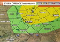 Timeline: Severe weather possible Wednesday evening into Thursday for Central Texas