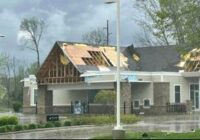 Roof torn from FedEx Ship Center in Michigan following multiple confirmed tornadoes