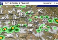 Tropical Storm Alberto makes landfall in Mexico | Tropical rainfall for Central Texas Wednesday evening