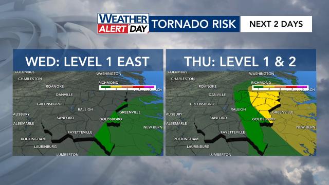 Tornado threat associated with Debby Wednesday and Thursday Tornado threat associated with Debby Wednesday and Thursday