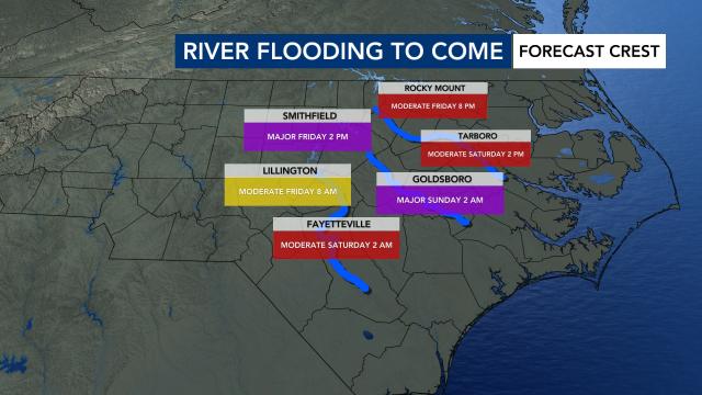 River flooding to come: Forecast as of Aug. 9, 2024