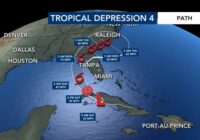 Hurricane watch for Florida's gulf coast; NC could see 6-10 inches of rain next week