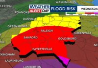 🚨Live updates🚨Path takes Tropical Storm Debby straight through NC, extremely rare flood risk issued for Thursday