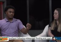 A Columbus County man saves a couple and their dog from flooding waters