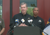 Governor Cooper visits Southport following widespread flooding and road closures