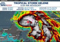 Tropical Storm Helene officially forms; Set to become major hurricane before landfall in Florida Tropical Storm Helene officially forms; Set to become major hurricane before landfall in Florida