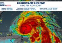 Helene strengthens to hurricane status as it churns into Gulf of Mexico Helene strengthens to hurricane status as it churns into Gulf of Mexico