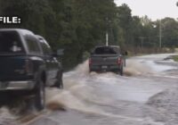 Flood Watches and Tropical Storm Warning in effect