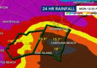 Storm at the coast: Tornado warnings, 14 inches of rain, life-threatening flooding