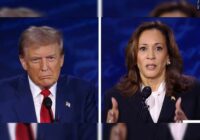 Trump sets sights on Pennsylvania and Harris plans to head west as hurricane scrambles campaigning
