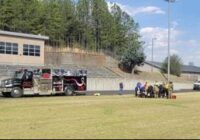 National Guard saves firefighter trapped in wildfires