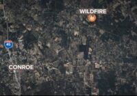Wildfire in San Jacinto Co. remains at 2,000 acres, 20% contained; evacuations in place | Shelters, school closings and more