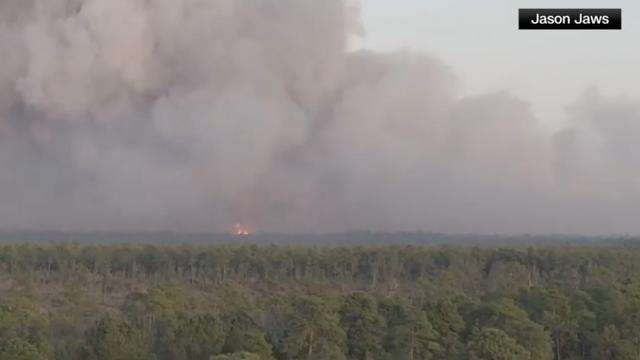 Wildfire in South Carolina (Photo: Jason Jaws) Wildfire in South Carolina (Photo: Jason Jaws)