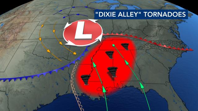 Why tornadoes happen so often in Tornado Alley