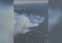 Wildfire that sparked west of Fredericksburg now fully contained