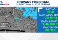 Tornado confirmed in Lincoln County from Sunday morning storms