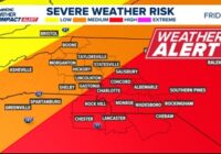 Weather Alert: Risk of severe weather races across Charlotte area Friday afternoon
