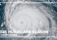 These are the names for the 2025 Atlantic hurricane season