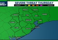 Houston forecast: Heavy rain and strong storms trigger flood warnings in the Houston area