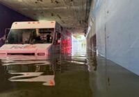 Heavy rains Thursday afternoon cause street flooding across Houston, stranding vehicles
