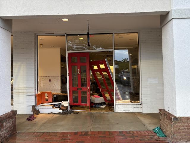 Eastgate Crossing storm damage in Chapel Hill