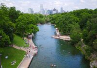 Barton Springs Pool closed as flooding brings debris, murky water